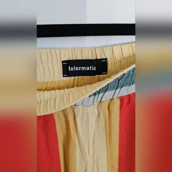 Reformation Rainbow Pants | Size Medium - Picture 4 of 16